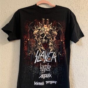 Slayer Concert World Tour Tshirt 2018- Never Worn